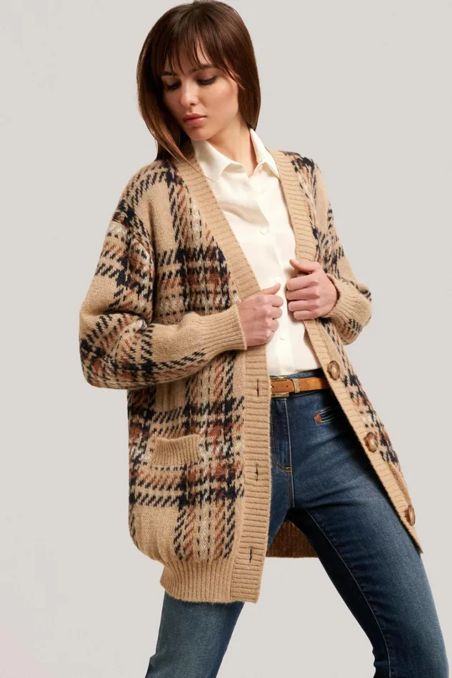 Luisa Spagnoli Cardigan Women Cash Beige