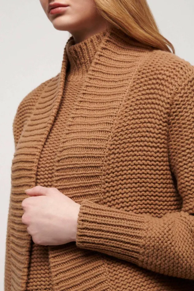 Luisa Spagnoli Cardigan Women Cheope Camel Luisa Spagnoli Cardigan Women Cheope Camel