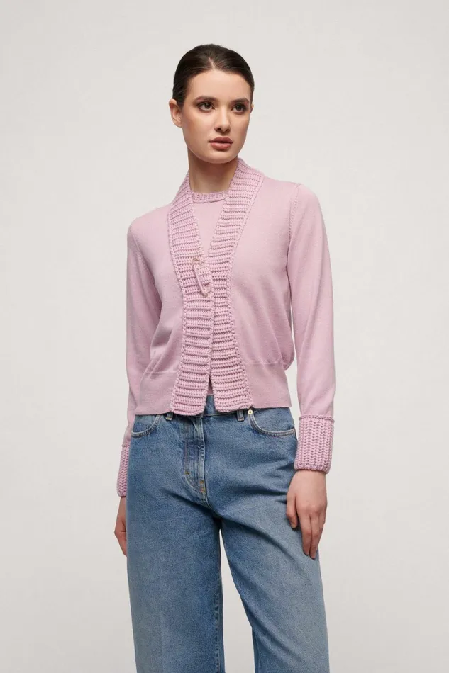 Luisa Spagnoli Cardigan Women Modi Pink