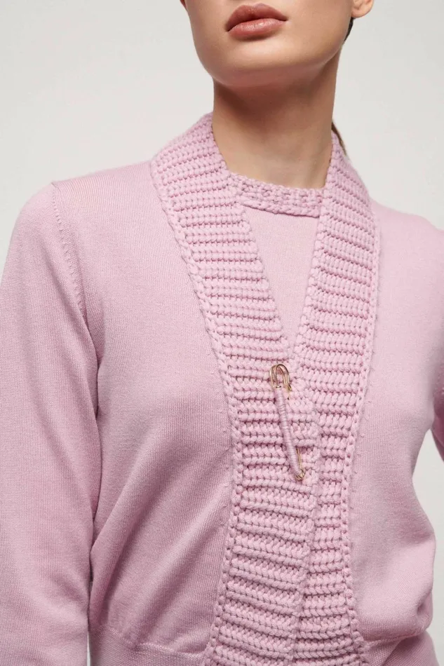Luisa Spagnoli Cardigan Women Modi Pink Luisa Spagnoli Cardigan Women Modi Pink