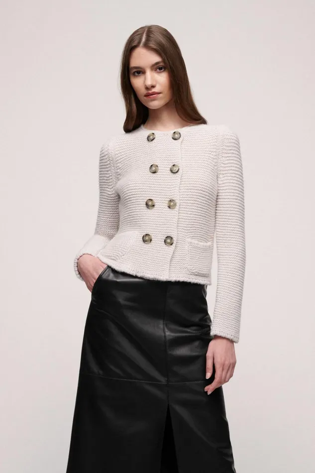 Luisa Spagnoli Cardigan Women Mordente Beige Luisa Spagnoli Cardigan Women Mordente Beige