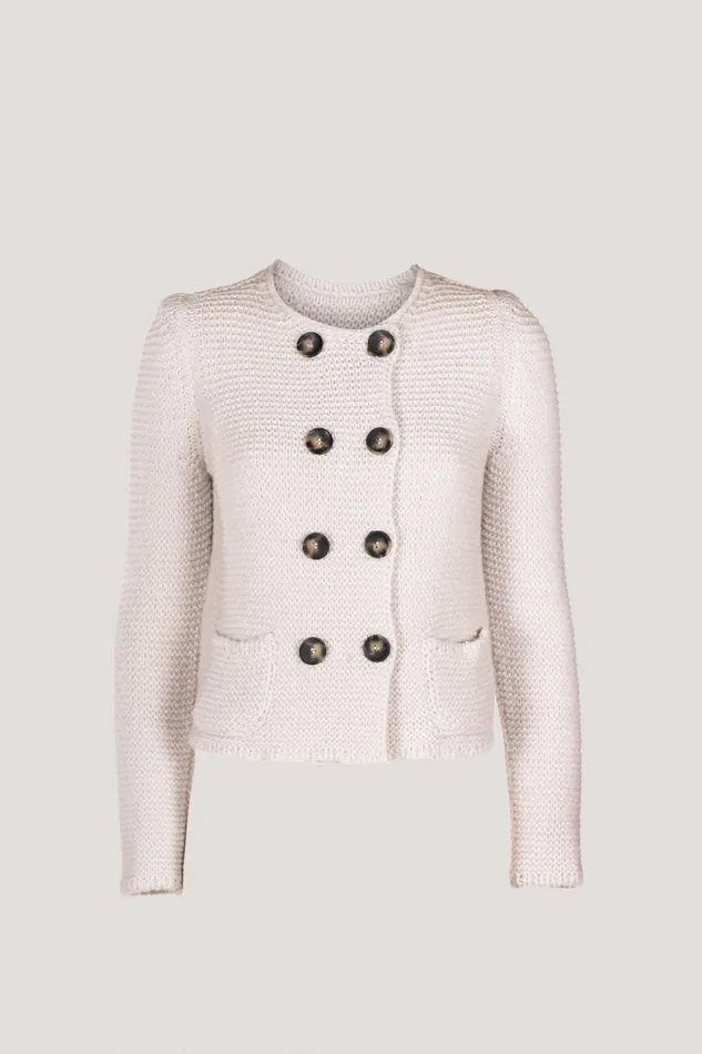 Luisa Spagnoli Cardigan Women Mordente Beige Luisa Spagnoli Cardigan Women Mordente Beige