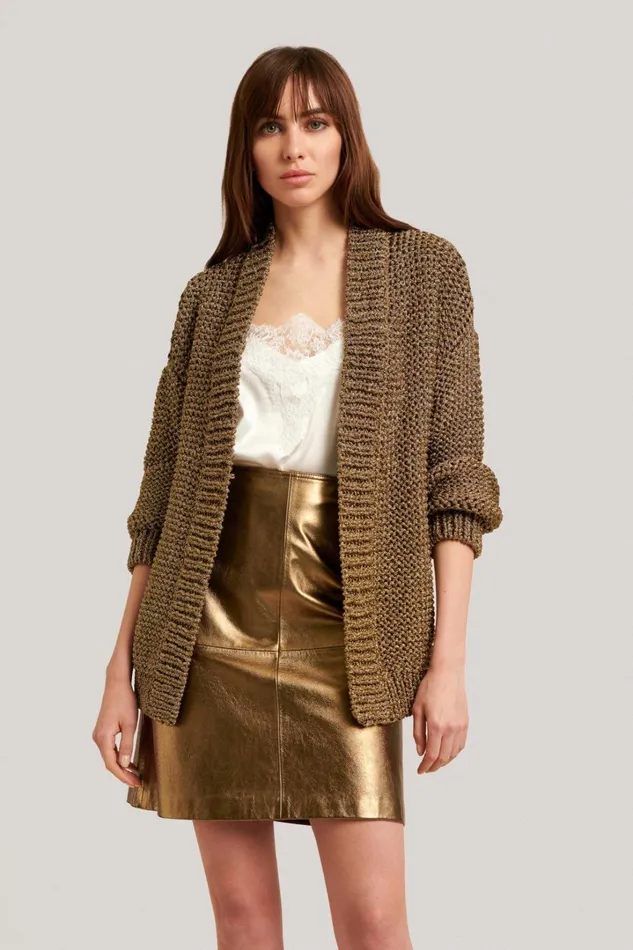 Luisa Spagnoli Cardigan Women Zecchino Yellow Luisa Spagnoli Cardigan Women Zecchino Yellow