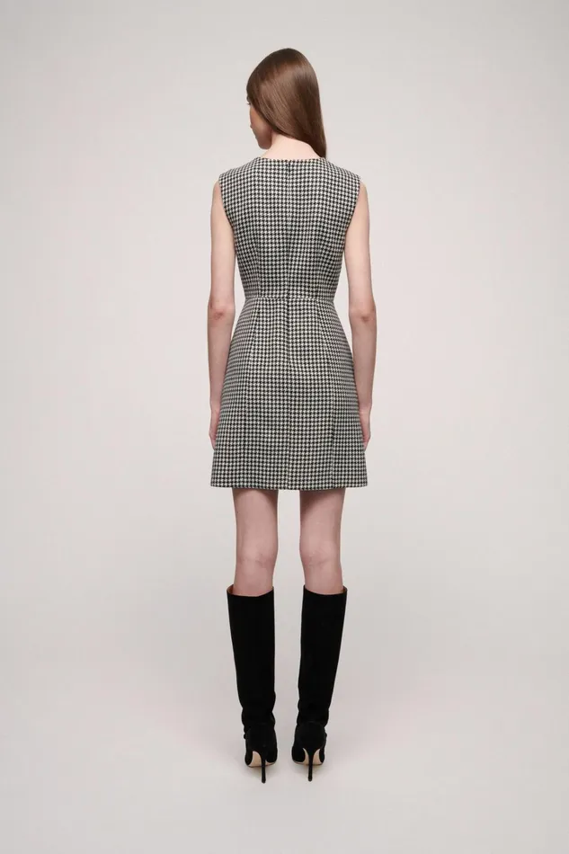 Luisa Spagnoli Dresses and Jumpsuits Women Gallese Black Cream Luisa Spagnoli Dresses and Jumpsuits Women Gallese Black Cream