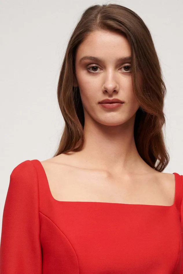 Luisa Spagnoli Dresses and Jumpsuits Women Grammo Red Luisa Spagnoli Dresses and Jumpsuits Women Grammo Red