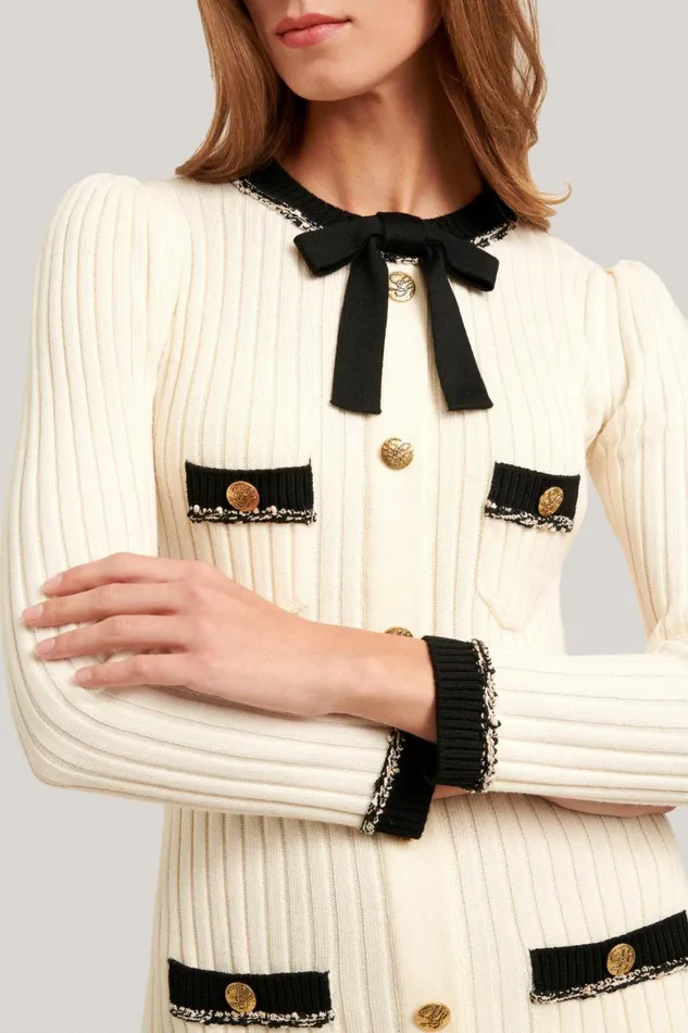 Luisa Spagnoli Dresses and Jumpsuits Women Mela Creamblack Luisa Spagnoli Dresses and Jumpsuits Women Mela Creamblack