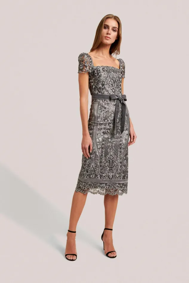 Luisa Spagnoli Formal Dresses Women Grimaldi Grey Luisa Spagnoli Formal Dresses Women Grimaldi Grey