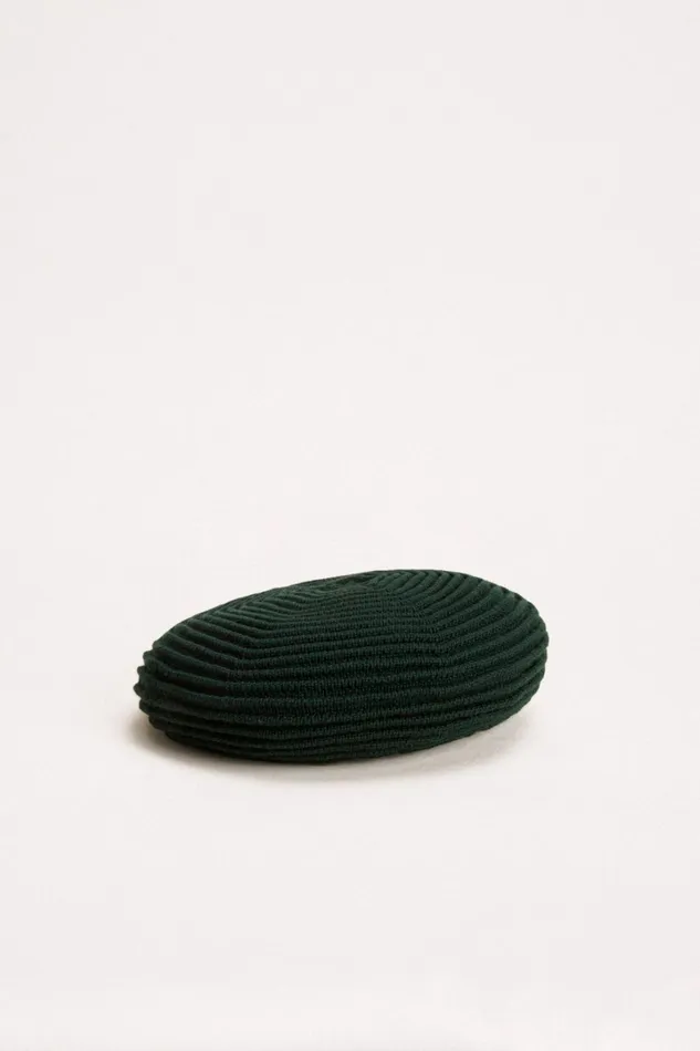 Luisa Spagnoli Gloves And Hats Women Millimetro Bottlegreen