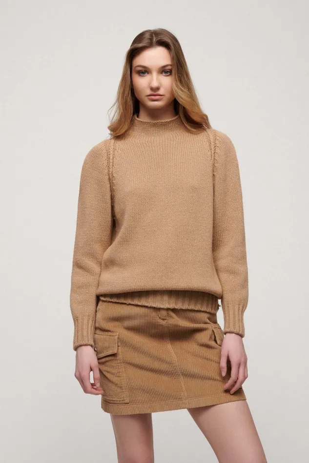 Luisa Spagnoli Knitwear Women Calandra Camel