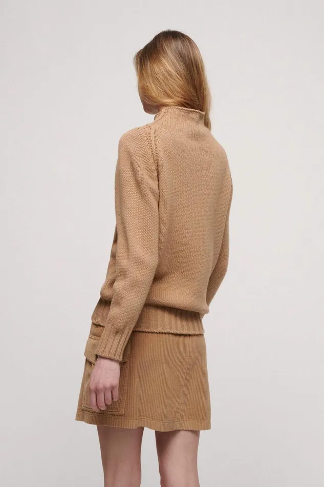 Luisa Spagnoli Knitwear Women Calandra Camel Luisa Spagnoli Knitwear Women Calandra Camel