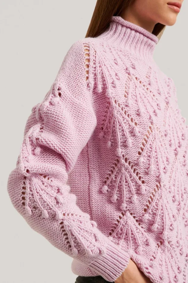 Luisa Spagnoli Knitwear Women Contributo Pink Luisa Spagnoli Knitwear Women Contributo Pink