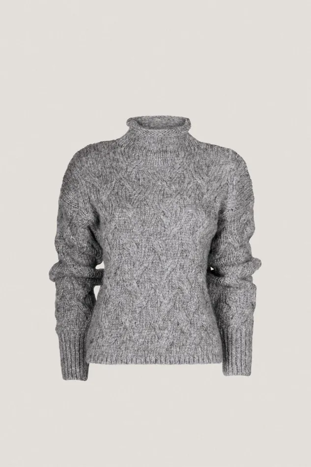 Luisa Spagnoli Knitwear Women Cucitrice Grey Melange Luisa Spagnoli Knitwear Women Cucitrice Grey Melange
