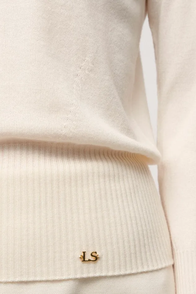 Luisa Spagnoli Knitwear Women Mano Cream Luisa Spagnoli Knitwear Women Mano Cream