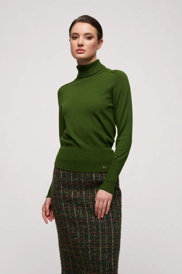 Luisa Spagnoli Knitwear Women Manos Military Green