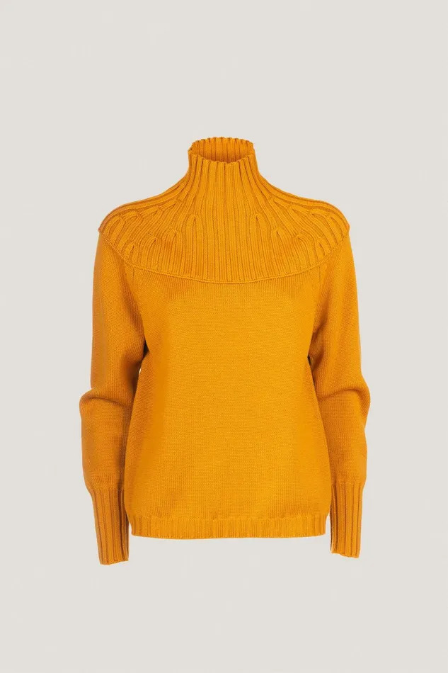 Luisa Spagnoli Knitwear Women Mellon Mustard Luisa Spagnoli Knitwear Women Mellon Mustard