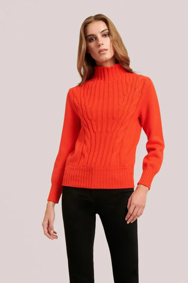 Luisa Spagnoli Knitwear Women Meridia Orange