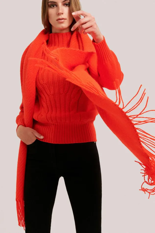 Luisa Spagnoli Knitwear Women Meridia Orange Luisa Spagnoli Knitwear Women Meridia Orange