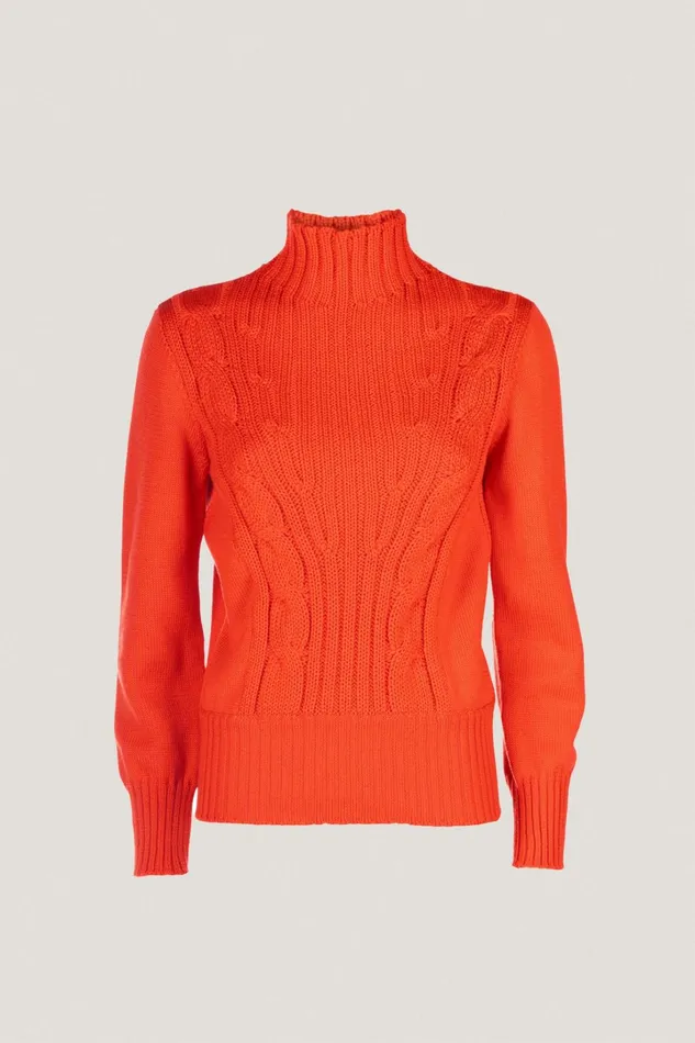 Luisa Spagnoli Knitwear Women Meridia Orange Luisa Spagnoli Knitwear Women Meridia Orange