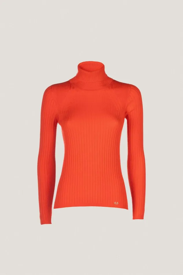 Luisa Spagnoli Knitwear Women Minareto Orange Luisa Spagnoli Knitwear Women Minareto Orange