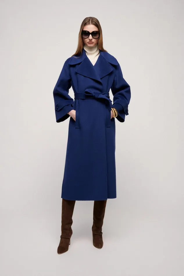 Luisa Spagnoli Outerwear Women Sballo Bluette