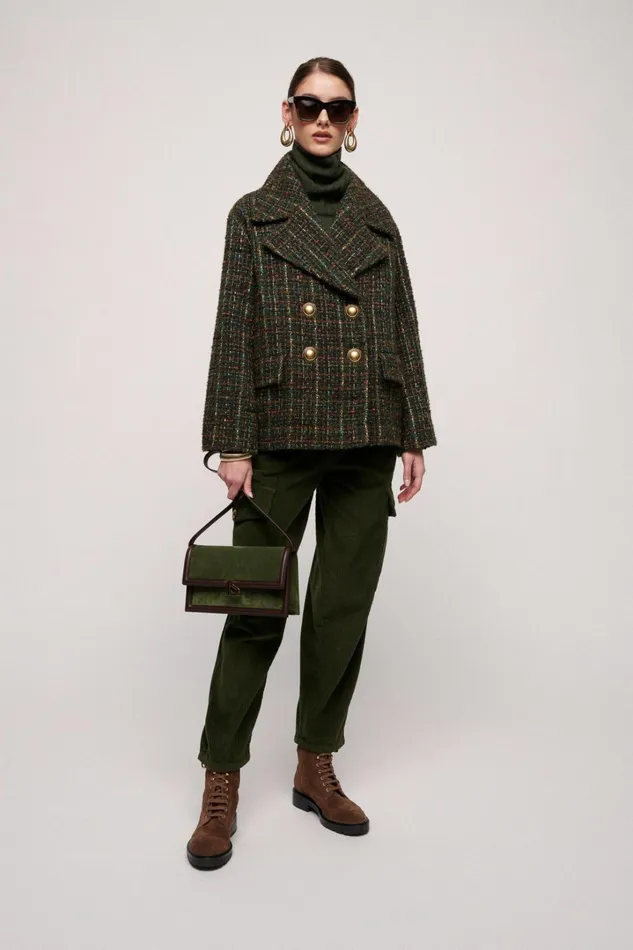 Luisa Spagnoli Outerwear Women Scellino Green Luisa Spagnoli Outerwear Women Scellino Green