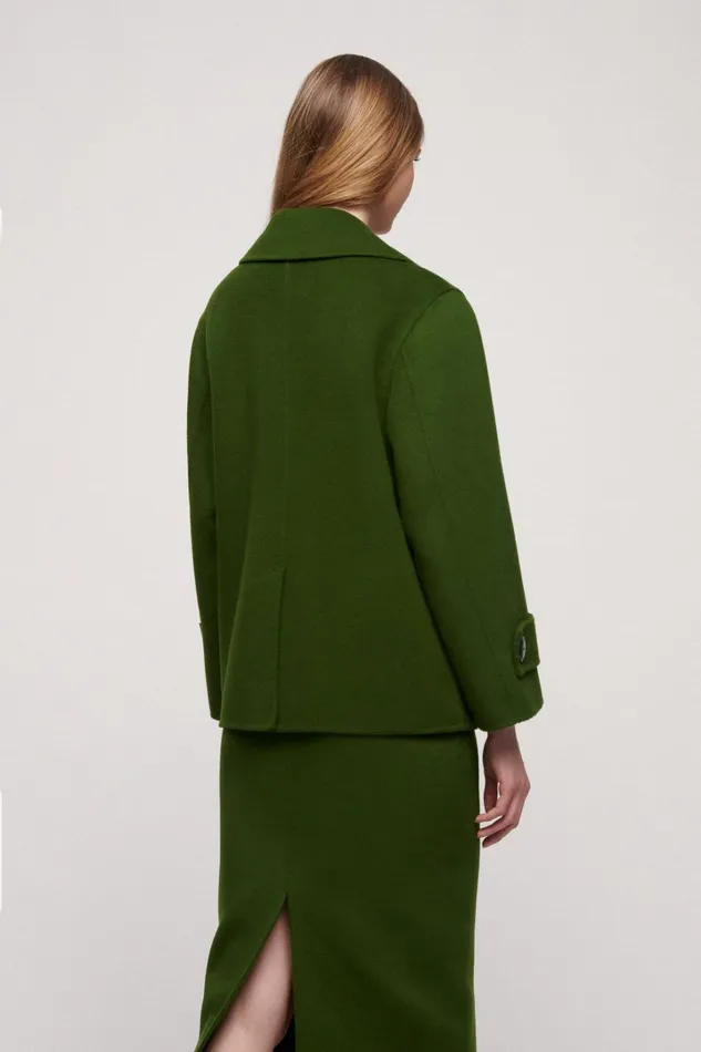 Luisa Spagnoli Outerwear Women Stamane Military Green Luisa Spagnoli Outerwear Women Stamane Military Green