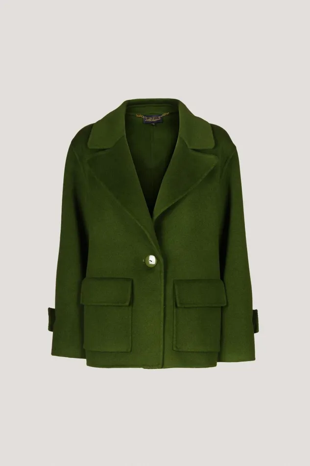 Luisa Spagnoli Outerwear Women Stamane Military Green Luisa Spagnoli Outerwear Women Stamane Military Green