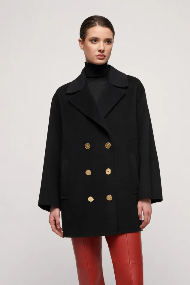 Luisa Spagnoli Outerwear Women Sughero Black