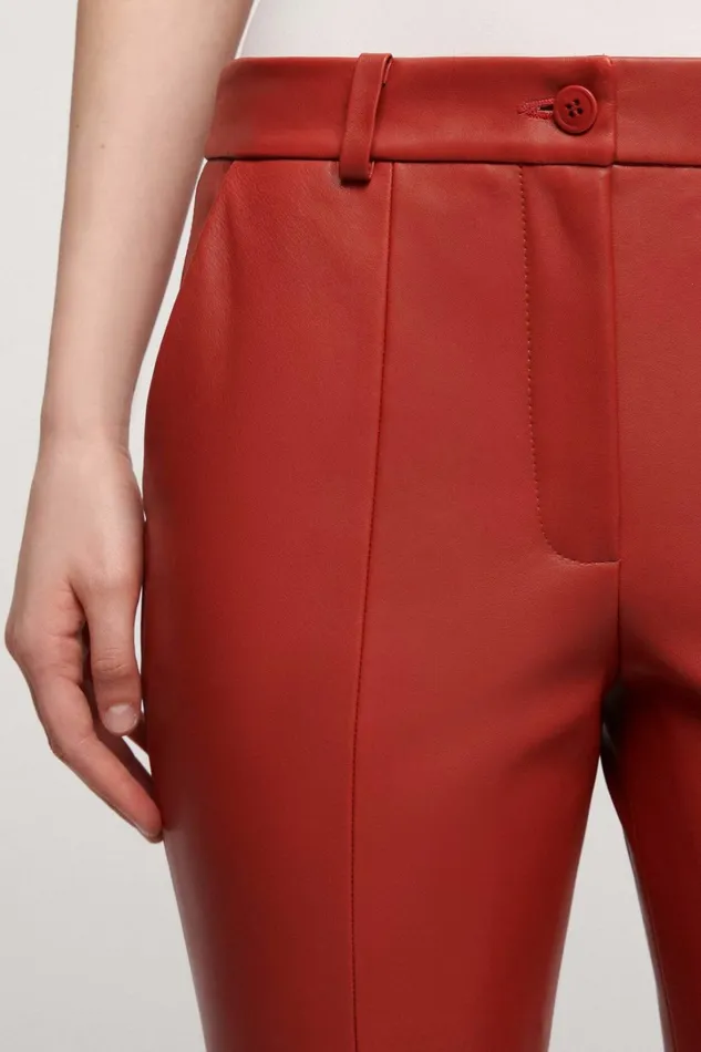 Luisa Spagnoli Pants Women Oberto Bright Orange Luisa Spagnoli Pants Women Oberto Bright Orange