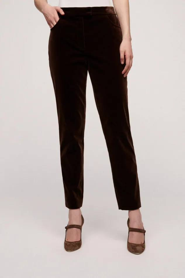 Luisa Spagnoli Pants Women Ofride Brown