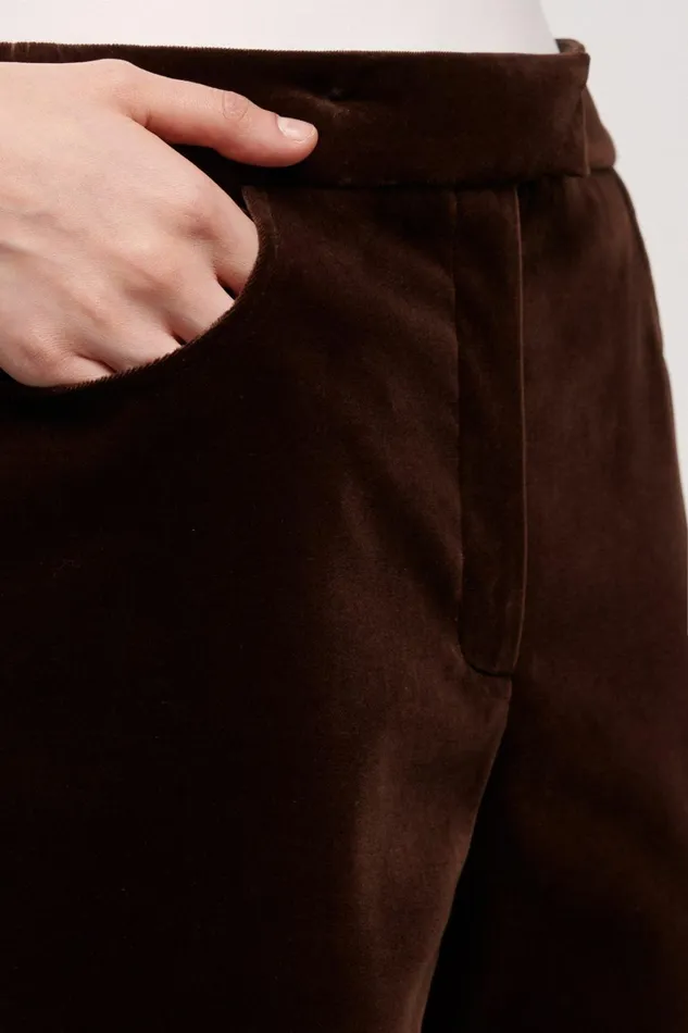 Luisa Spagnoli Pants Women Ofride Brown Luisa Spagnoli Pants Women Ofride Brown