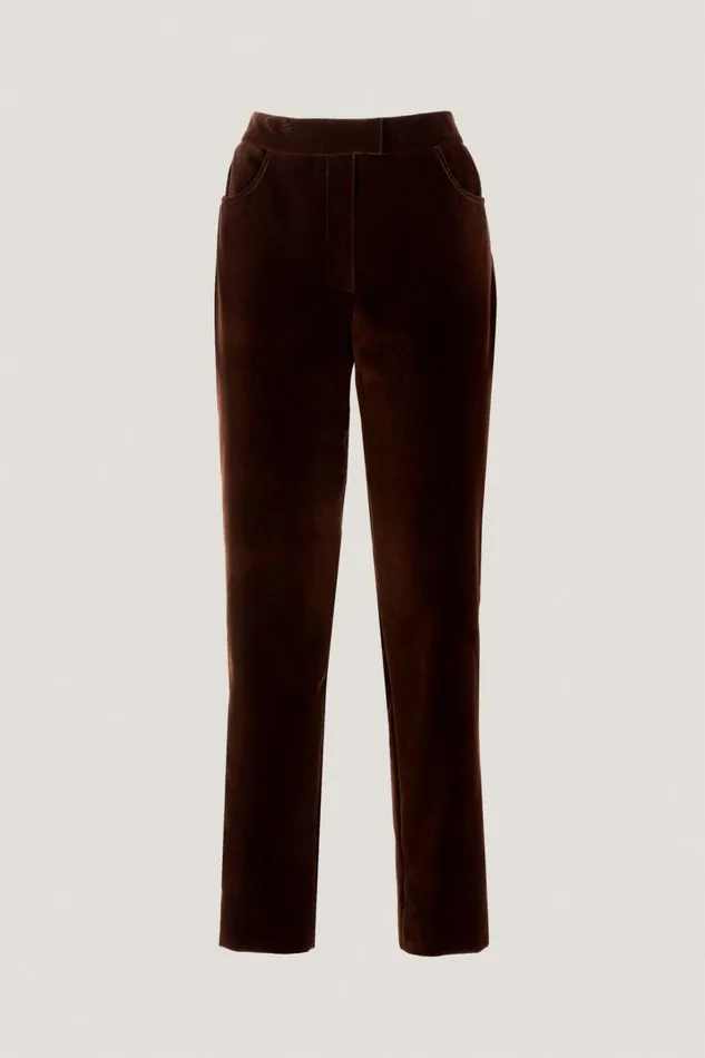 Luisa Spagnoli Pants Women Ofride Brown Luisa Spagnoli Pants Women Ofride Brown