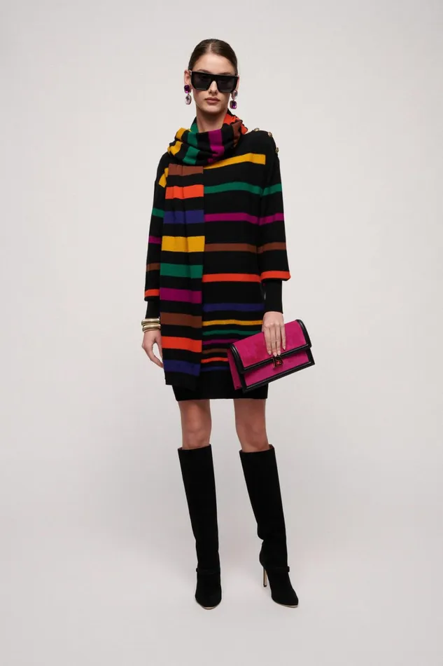 Luisa Spagnoli Scarves And Foulards Women Colorante Multicolour Luisa Spagnoli Scarves And Foulards Women Colorante Multicolour