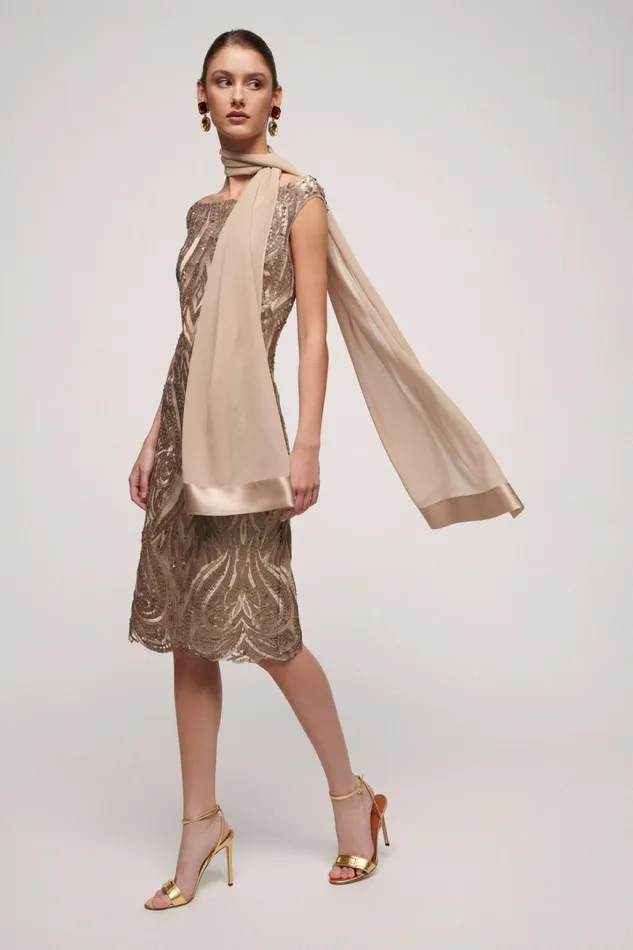 Luisa Spagnoli Scarves And Foulards Women Riflettere Beige