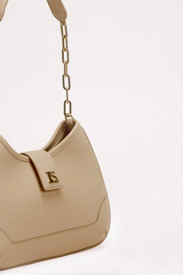 Luisa Spagnoli Shoulder Bags Women Ibabycapri Mud Browngold Luisa Spagnoli Shoulder Bags Women Ibabycapri Mud Browngold