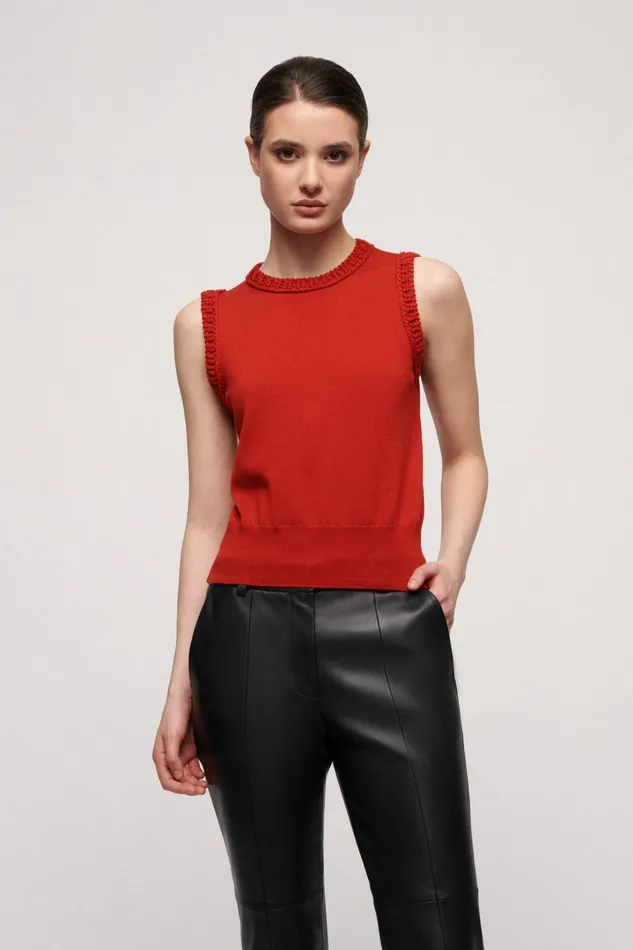Luisa Spagnoli Tops And TShirts Women Mini Bright Orange