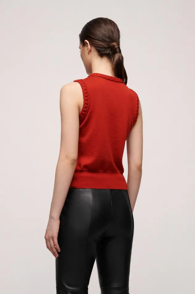 Luisa Spagnoli Tops And TShirts Women Mini Bright Orange Luisa Spagnoli Tops And TShirts Women Mini Bright Orange