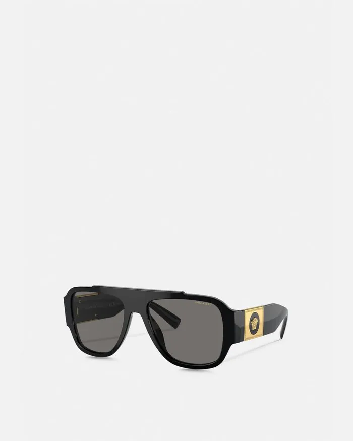 Macy039s Aviator Sunglasses Black Men Versace Sunglasses