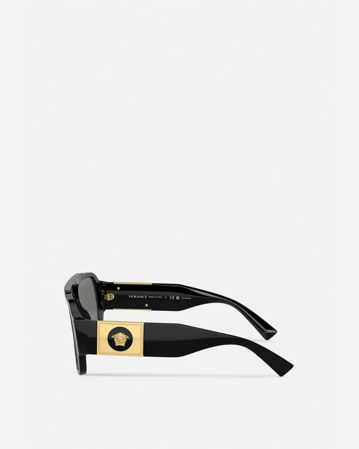 Macy039s Aviator Sunglasses Black Men Versace Sunglasses
