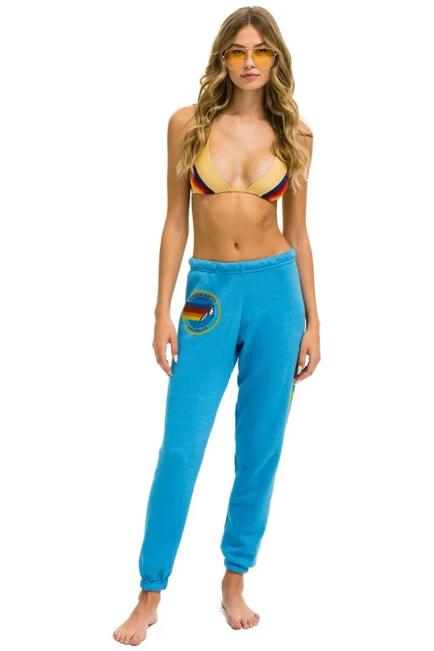 Malibu Sweatpants 8211 Ocean Women Aviator Nation Sweatpants