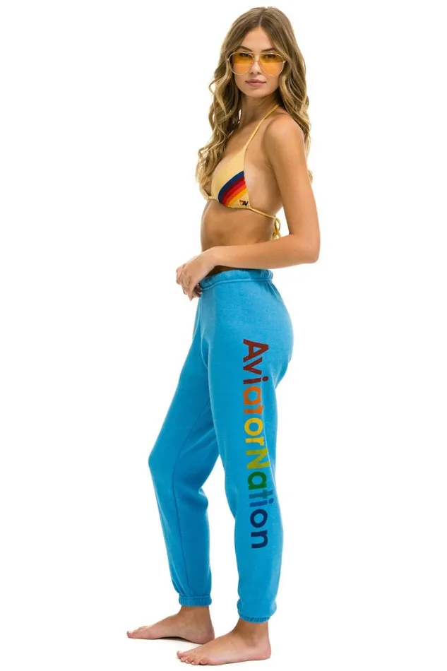 Malibu Sweatpants 8211 Ocean Women Aviator Nation Sweatpants