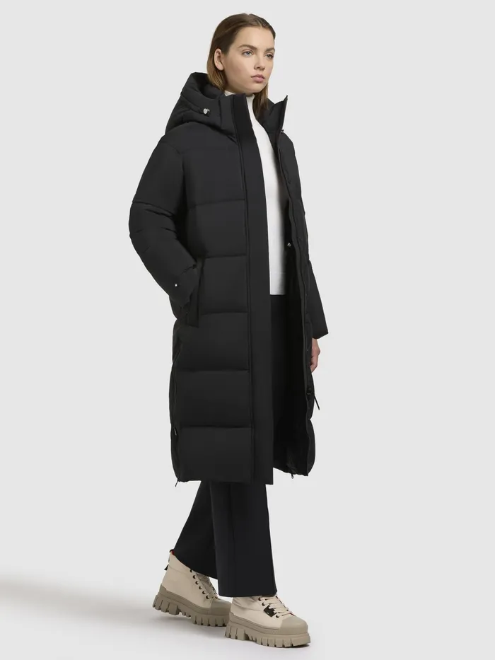 Mantel RACHEL MATT Schwarz Schwarz Women Puffer Coats KHUJO