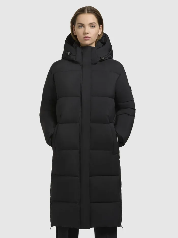 Mantel RACHEL MATT Schwarz Schwarz Women Puffer Coats KHUJO