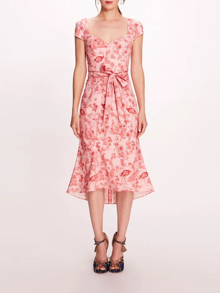Marchesa Marchesa Rosa Daylily Dress Blushred 8211 Women