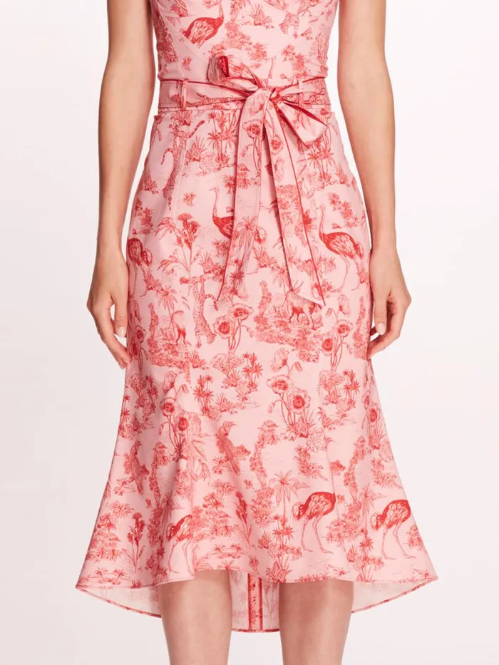Marchesa Marchesa Rosa Daylily Dress Blushred 8211 Women