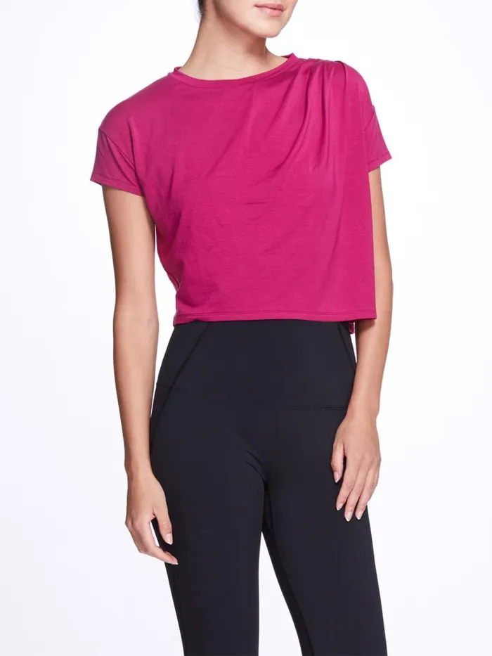 Marchesa Tops Misty Top Raspberry 8211 Women