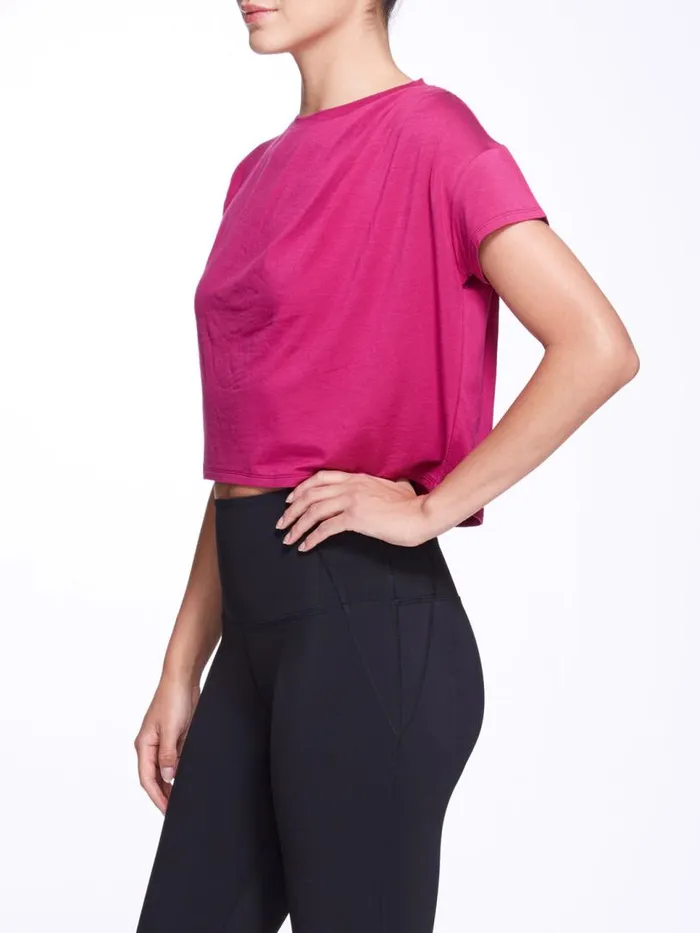 Marchesa Tops Misty Top Raspberry 8211 Women