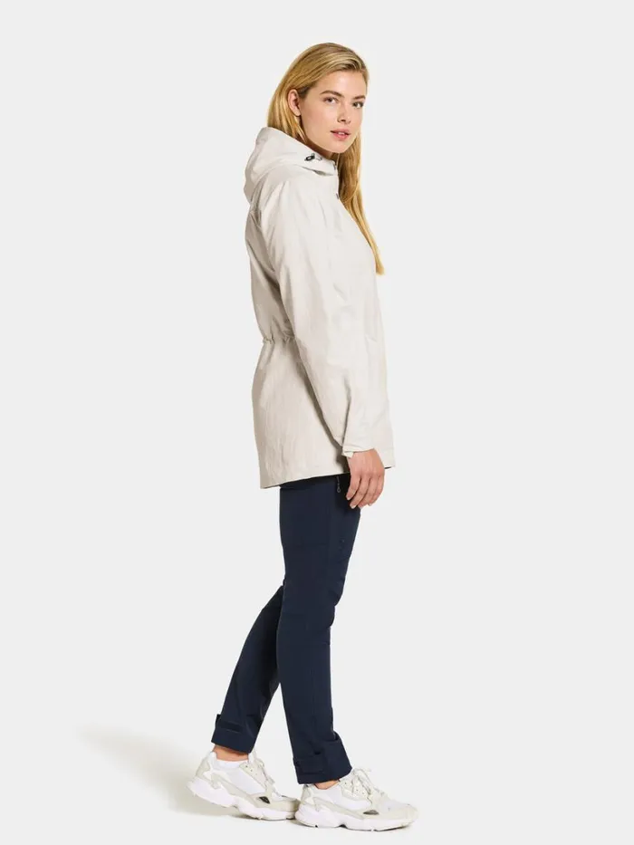 Maria Jacket White Foam Women Didriksons Spring Jackets
