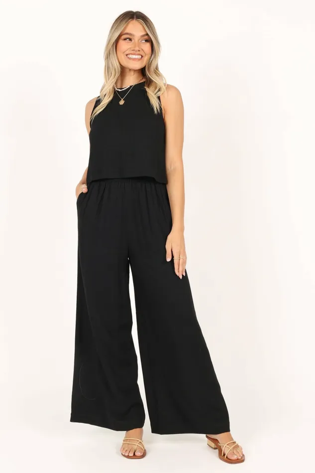 Marnie Set Black Matching Sets Petal and Pup Women