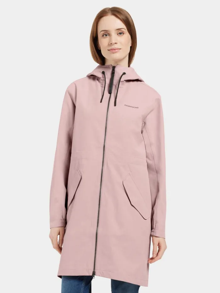 Marta Parka Oyster Lilac Women Didriksons Spring Jackets